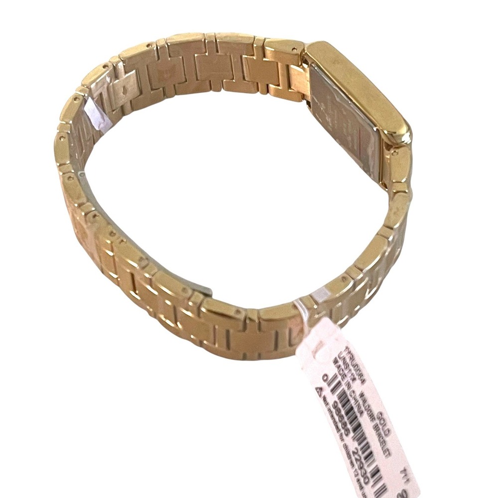 Kate Spade New York "Waldorf" SS/Gold Tone Crystal Bracelet Watch 1YRU0064 NWT - Picture 7 of 12